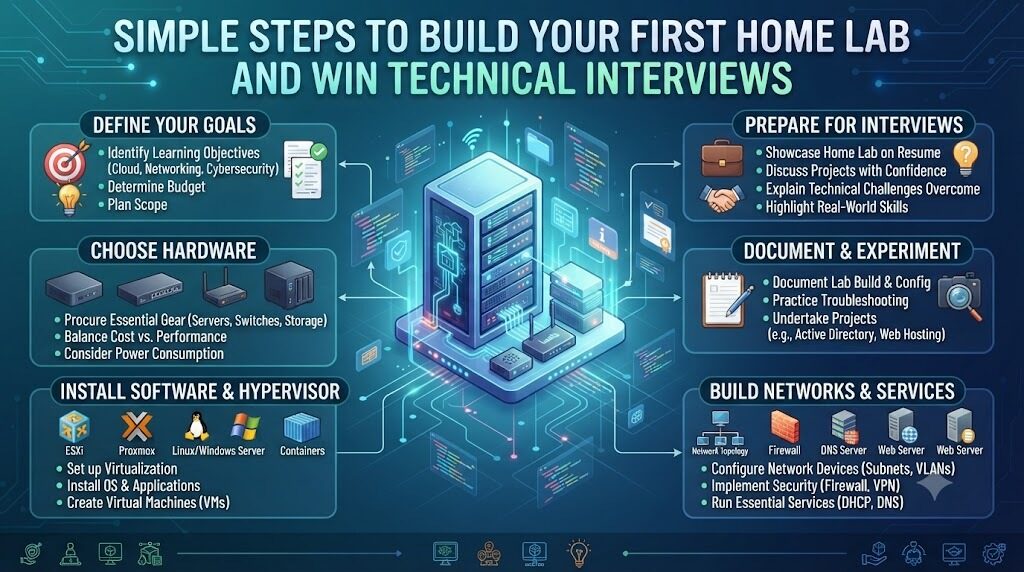 Simple Steps to Build Your First Home Lab and Win Technical Interviews