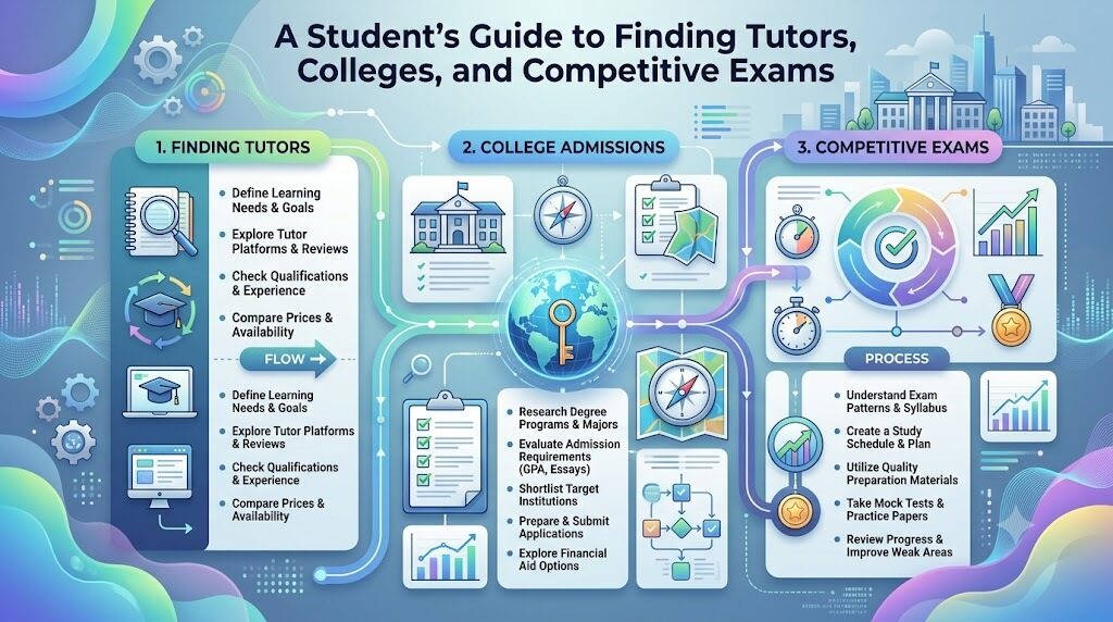 A Student's Guide to Finding Tutors, Colleges, and Competitive Exams
