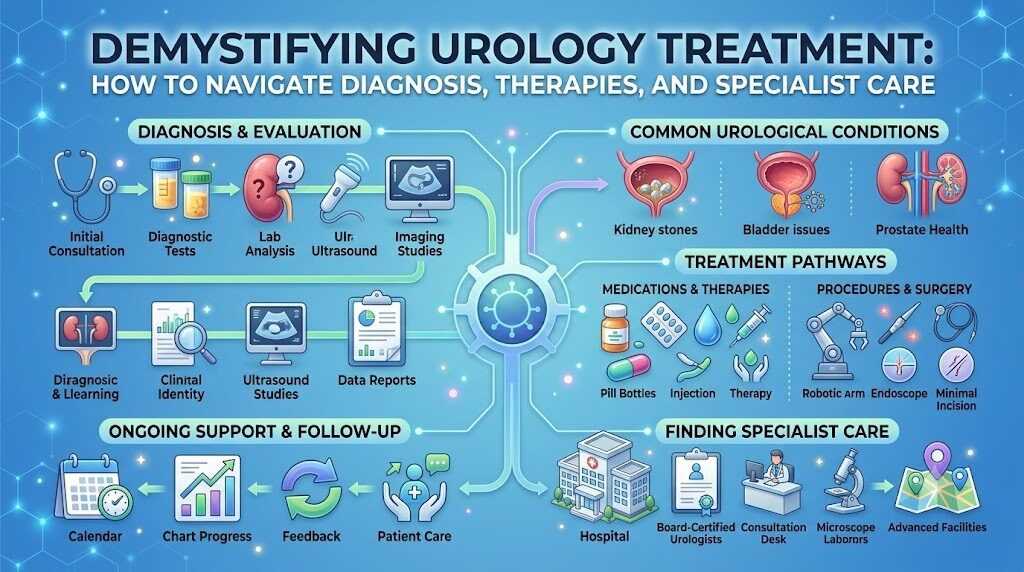 Demystifying Urology Treatment: How to Navigate Diagnosis, Therapies, and Specialist Care