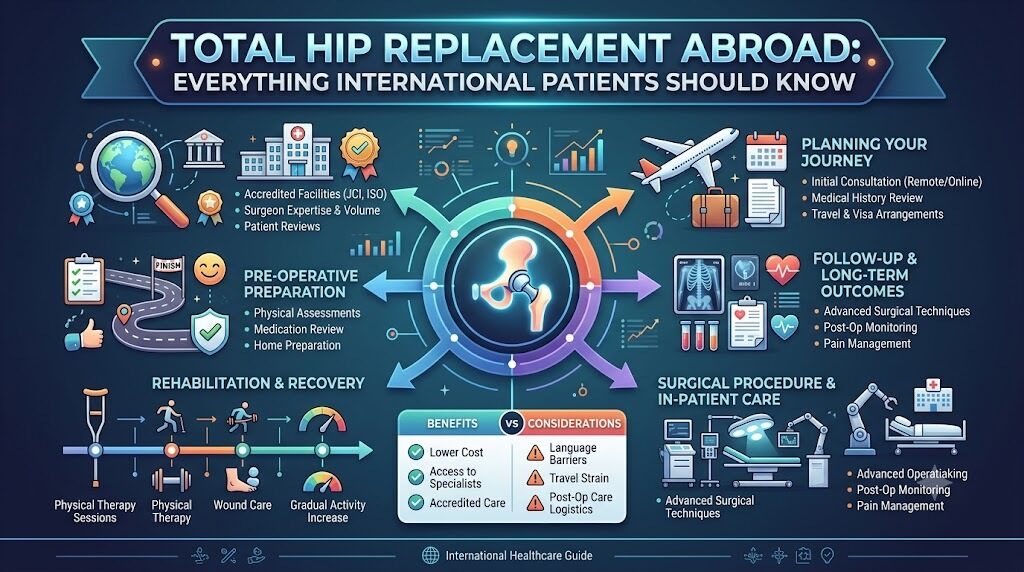 Total Hip Replacement Abroad: Everything International Patients Should Know