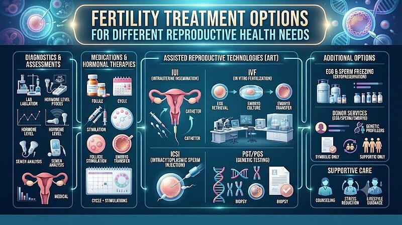 Fertility Treatment Options for Different Reproductive Health Needs