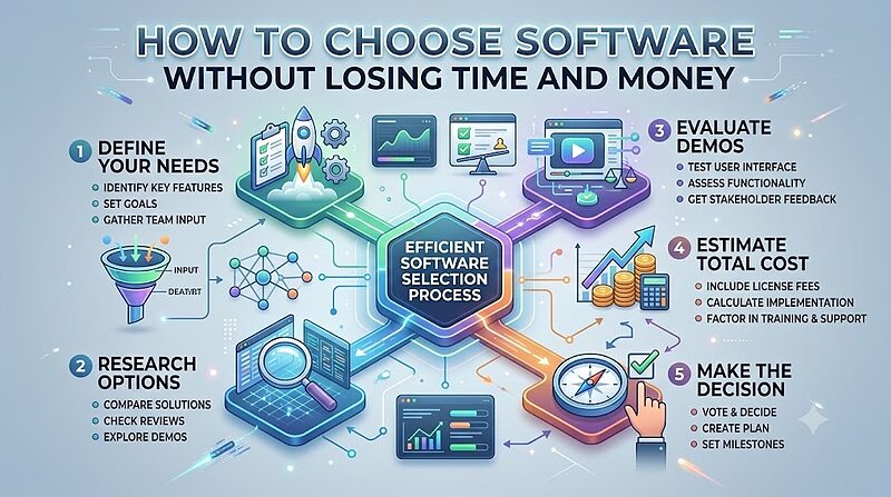 How to Choose Software Without Losing Time and Money