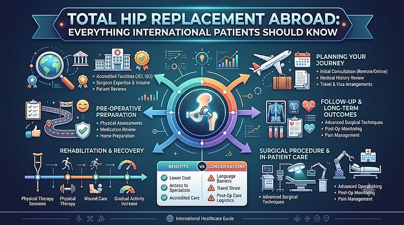 Total Hip Replacement Abroad: Everything International Patients Should Know